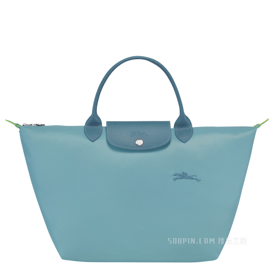 Le Pliage Green 手提包中号 - 蓝色