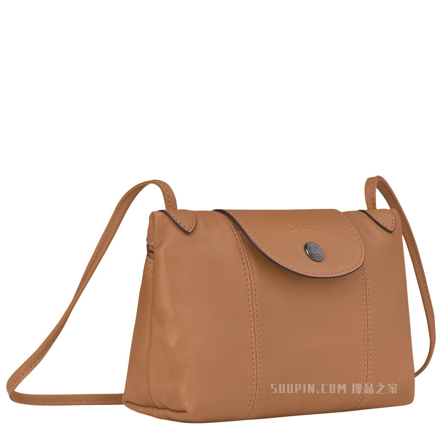 Le Pliage Cuir 斜挎包 - 米色