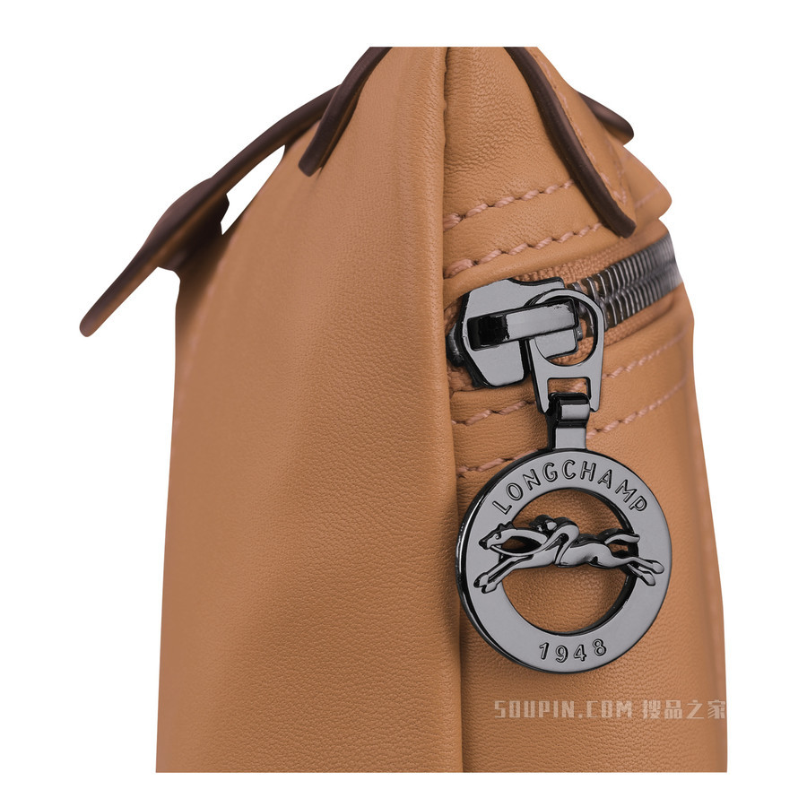 Le Pliage Cuir 斜挎包 - 米色