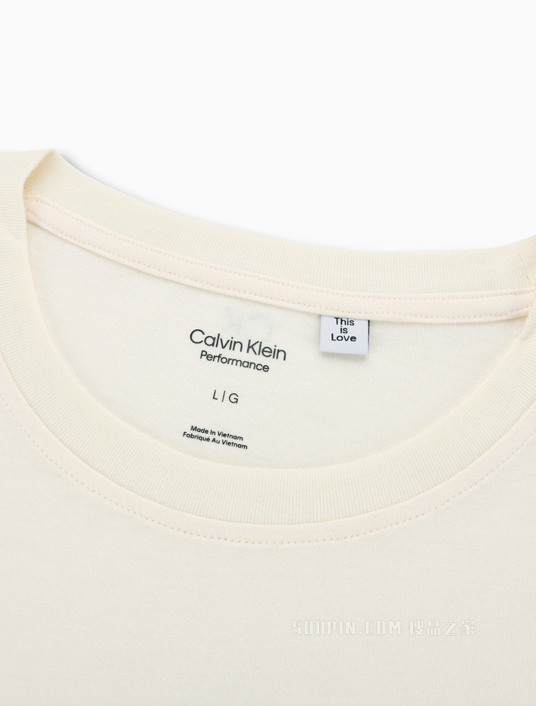 【彩虹系列】Calvin Klein 22春夏男士休闲圆领印花LOGO短袖T恤4MS2K144