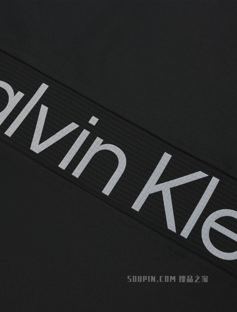 Calvin Klein 22春夏男士简约休闲网眼拼接透气印花LOGO运动背心4MS2K108