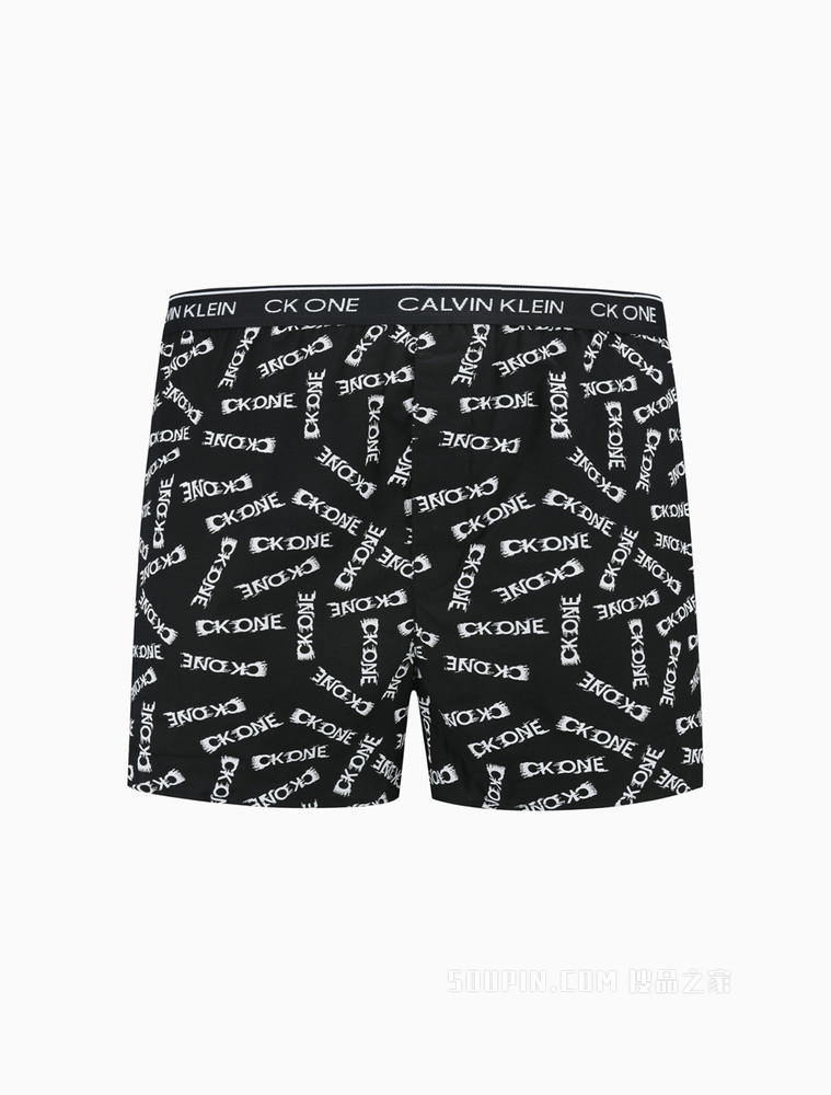 【One有引力带】Calvin Klein 22春夏男纯棉Ckone腰边满印宽松内裤NB2998