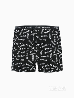 【One有引力带】Calvin Klein 22春夏男纯棉Ckone腰边满印宽松内裤NB2998