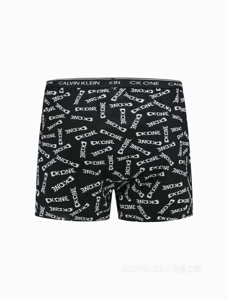 【One有引力带】Calvin Klein 22春夏男纯棉Ckone腰边满印宽松内裤NB2998