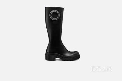 Dior Symbol 靴子 黑色柔软牛皮革