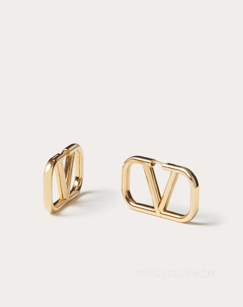 VLOGO SIGNATURE金属耳环