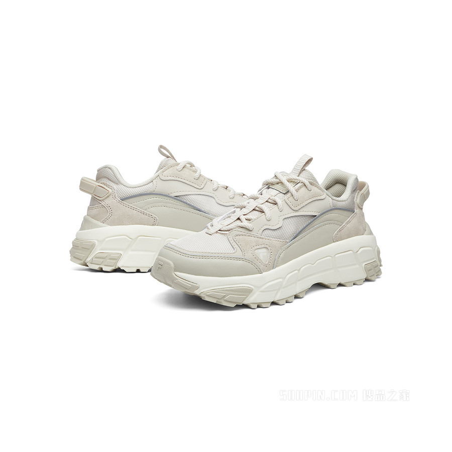 【FILA/斐乐】女子时尚休闲SKYRUNNER天型者复古跑鞋 F12W041132F-搜品之家