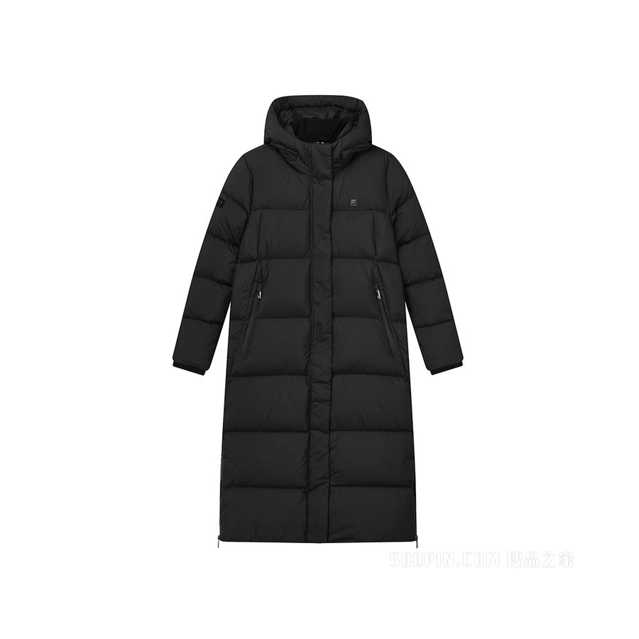 女子轻商务长羽绒服