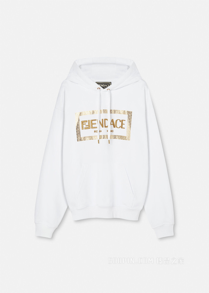 Fendace Logo连帽衫