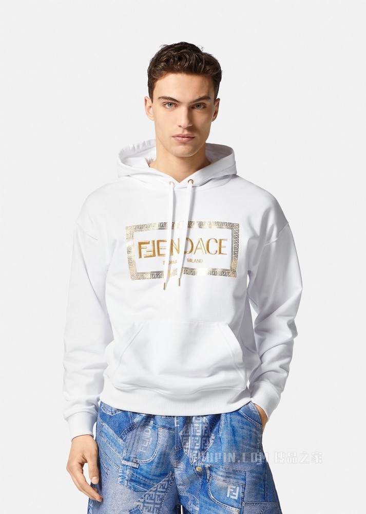 Fendace Logo连帽衫