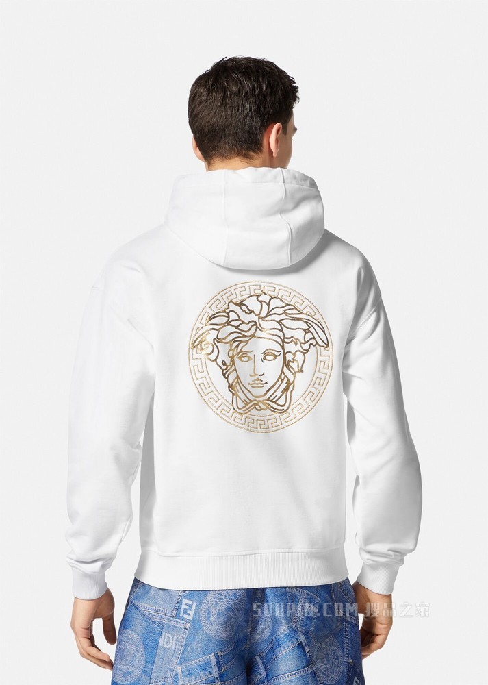 Fendace Logo连帽衫