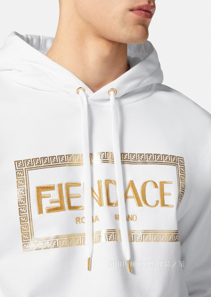 Fendace Logo连帽衫