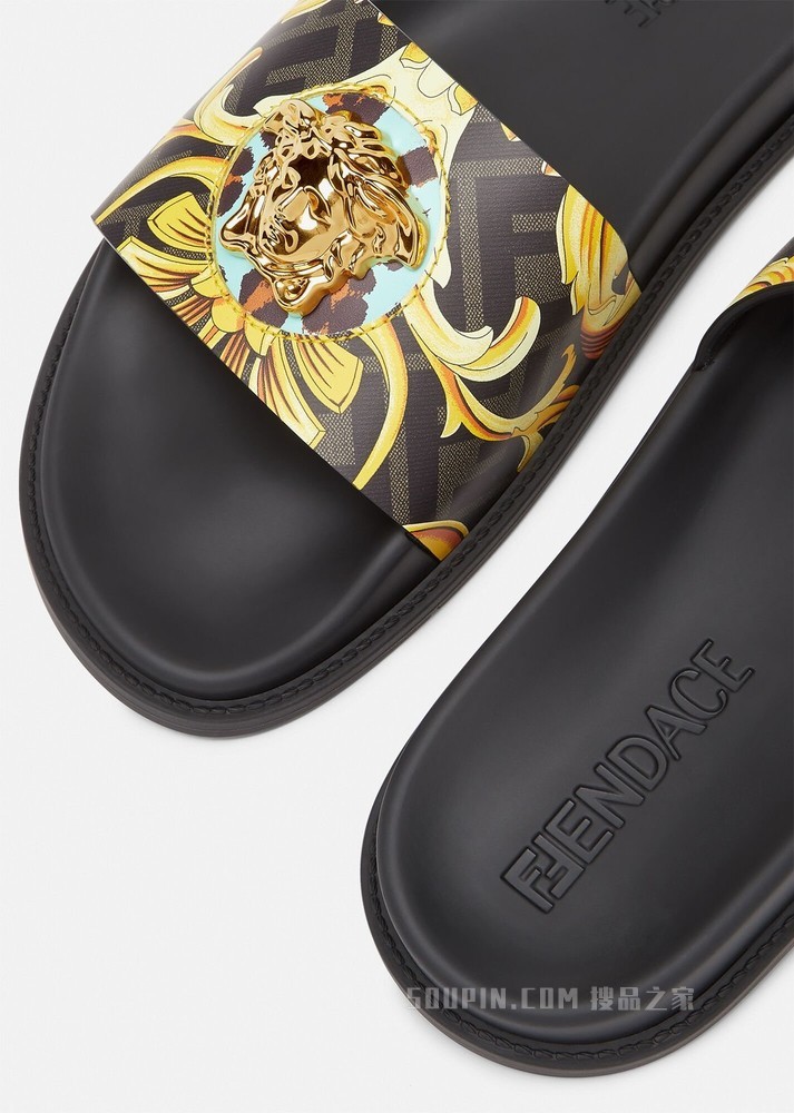 Fendace Wild Baroque拖鞋