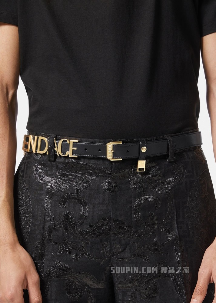 Fendace Logo皮带