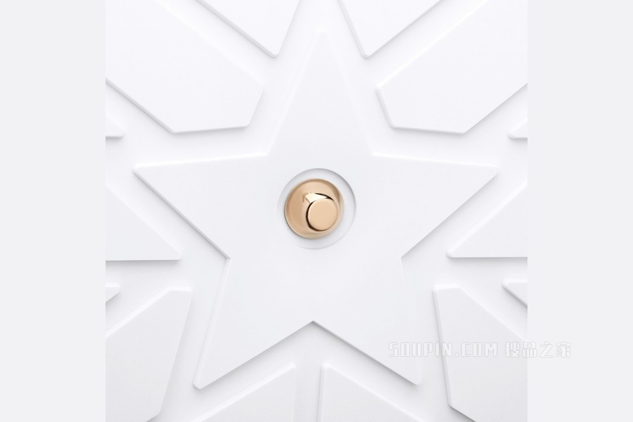 小号 Dior Vibe 拉链 Bowling 手袋 荧光粉色和白色光滑牛皮革