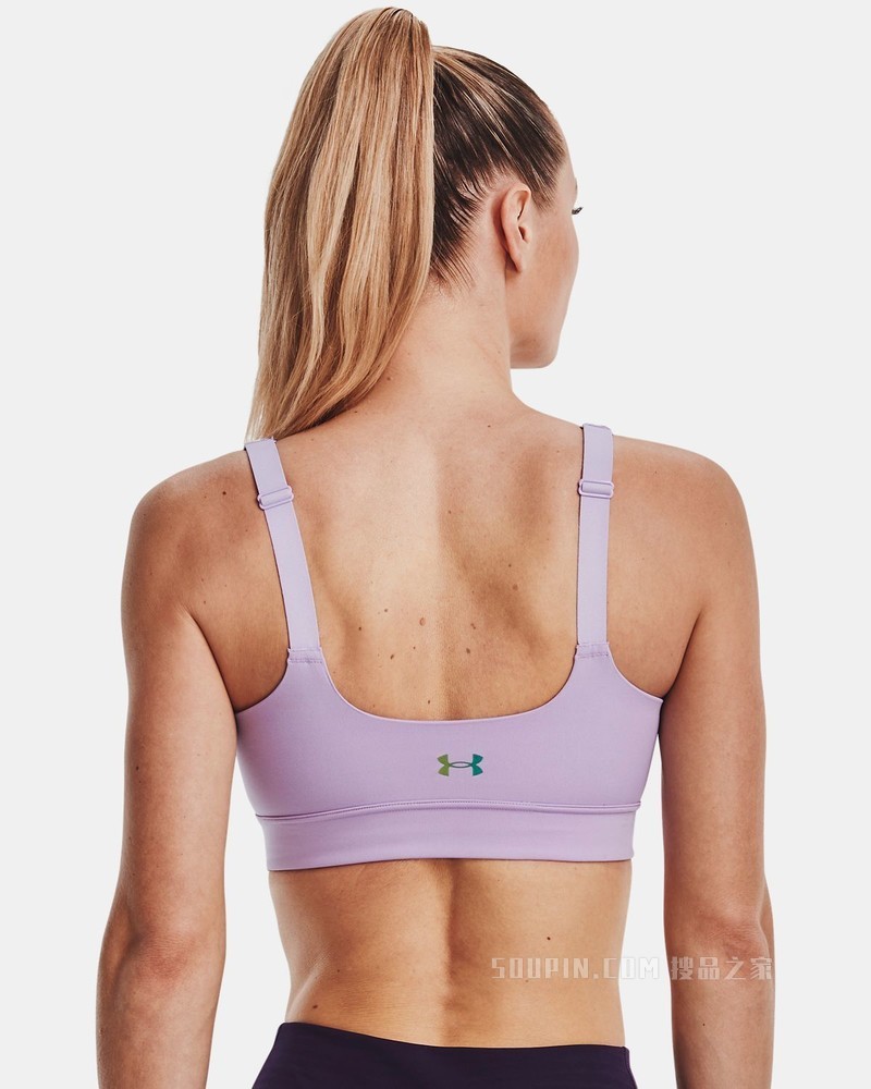 女士UA RUSH运动内衣—中强度
