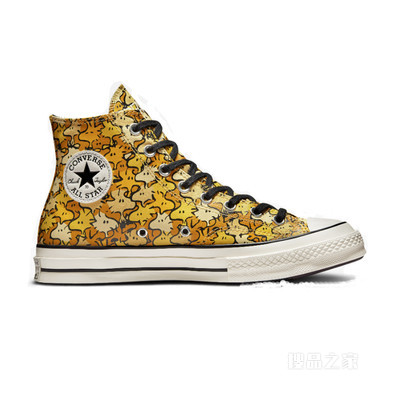 【男女同款】Converse x Peanuts Chuck 70 中性 黄色