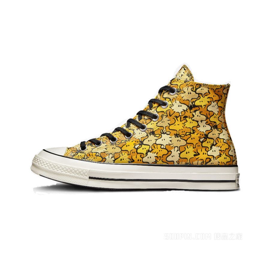 【男女同款】Converse x Peanuts Chuck 70 中性 黄色