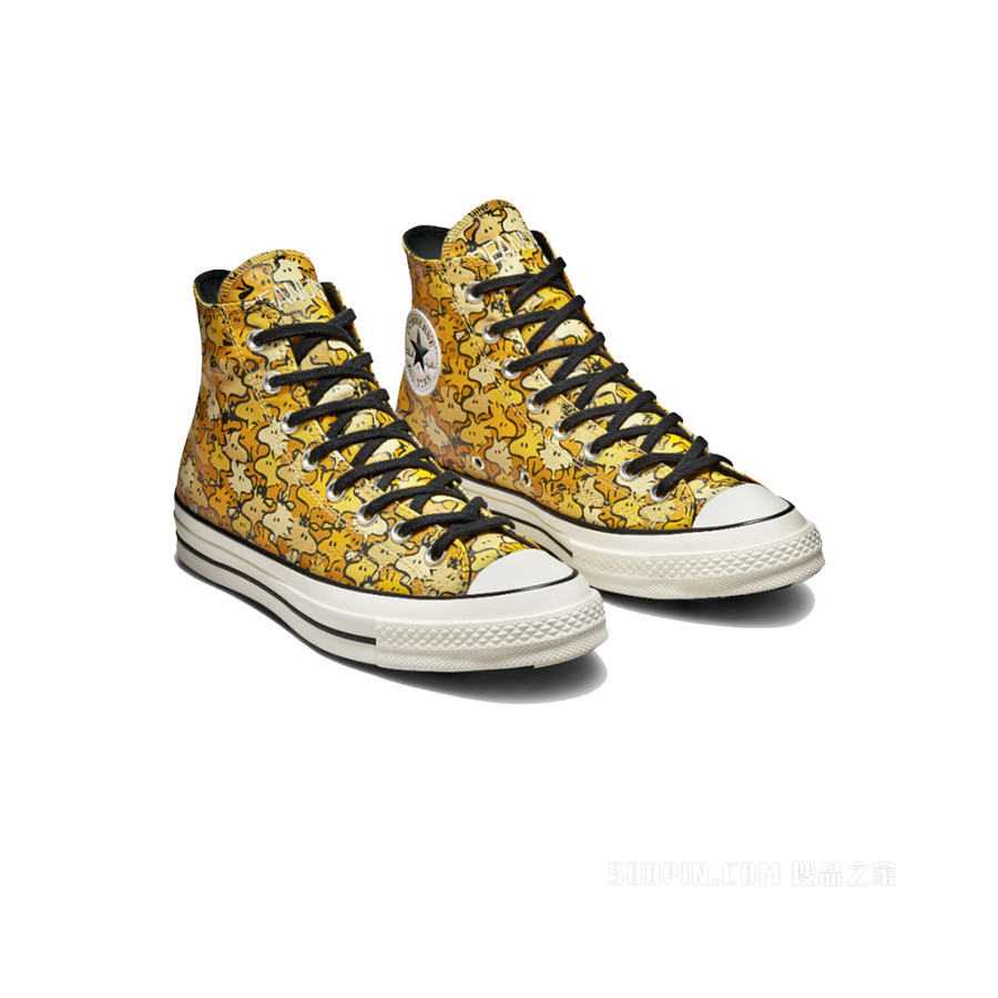 【男女同款】Converse x Peanuts Chuck 70 中性 黄色