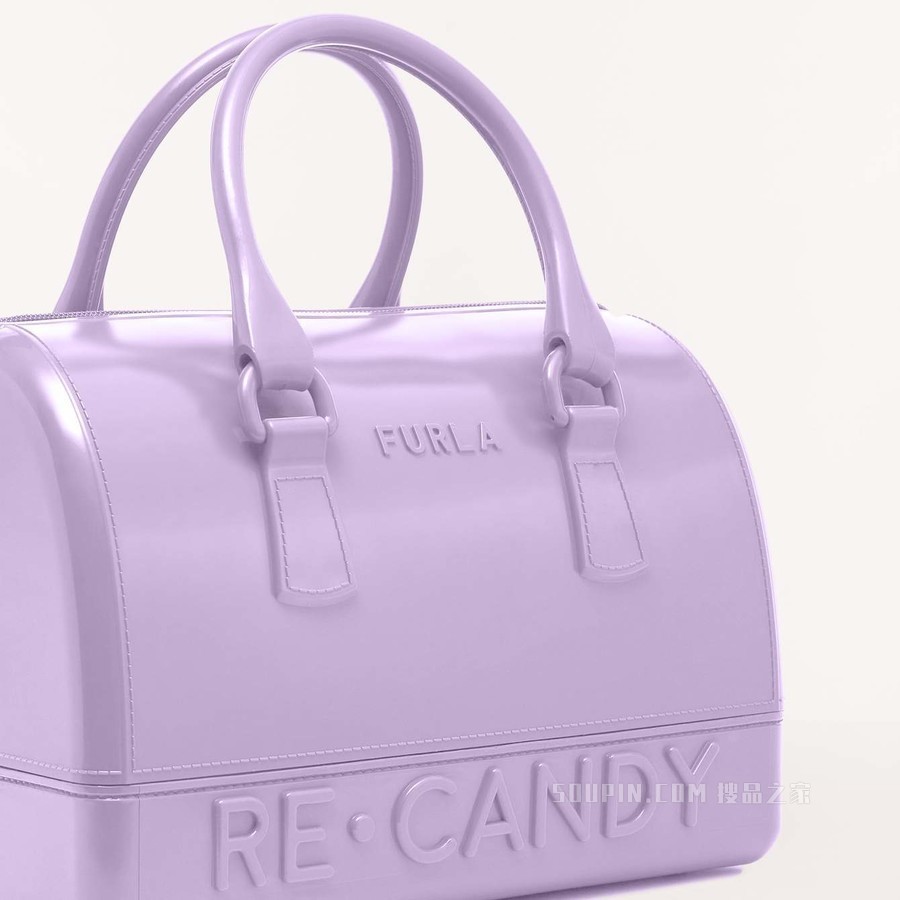 波士顿风格手袋 小号 Iris (Purple) Candy