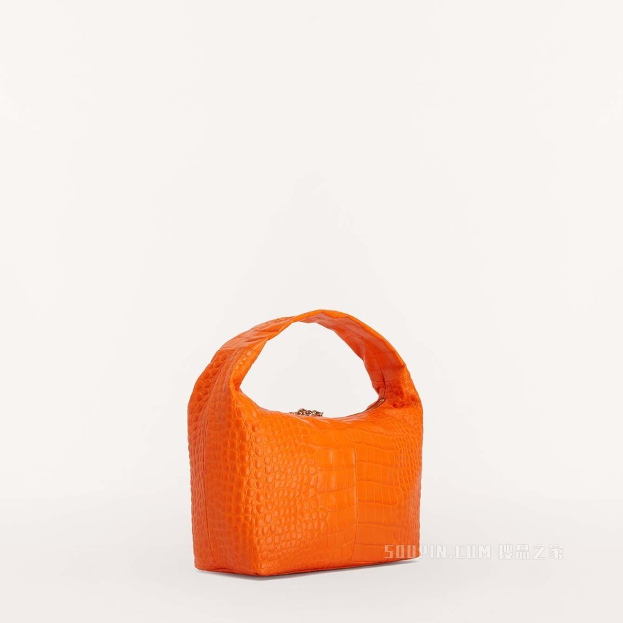 小号hobo包 Arancio Fluorescente (Orange) Furla Ginger
