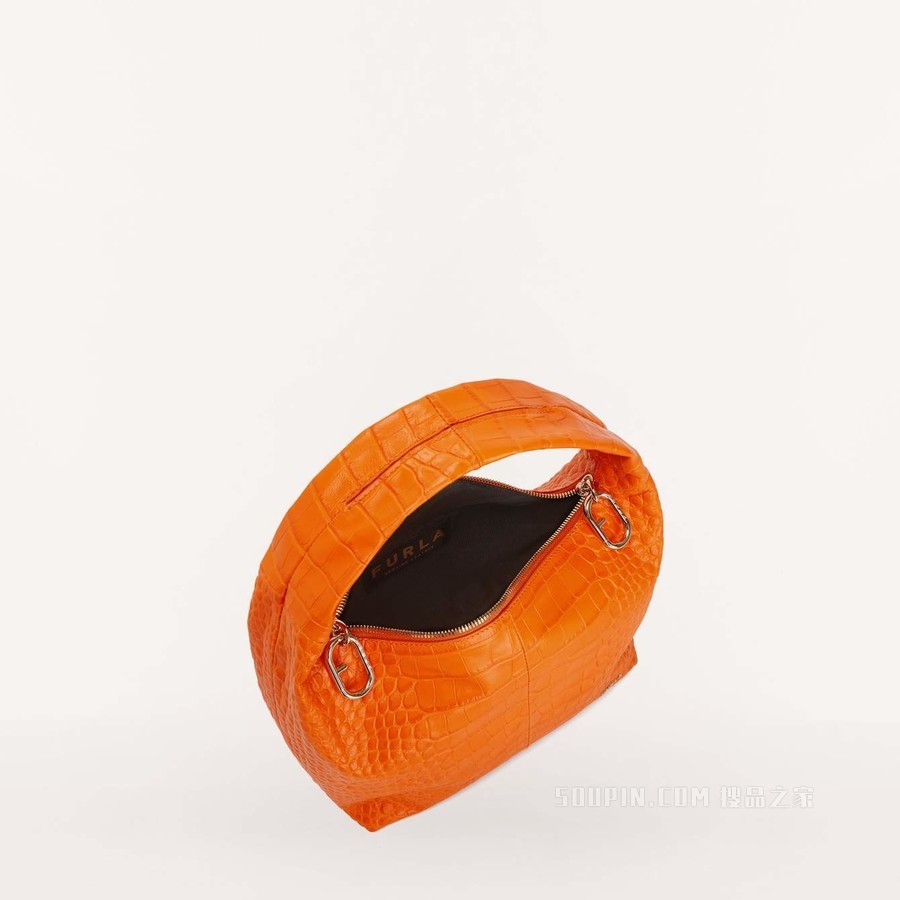 小号hobo包 Arancio Fluorescente (Orange) Furla Ginger
