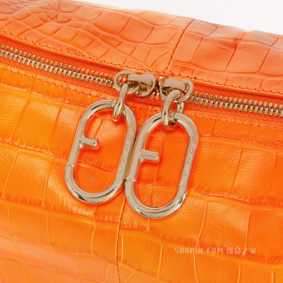 小号hobo包 Arancio Fluorescente (Orange) Furla Ginger