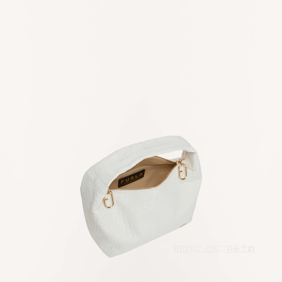 小号hobo包 Talco H (White) Furla Ginger