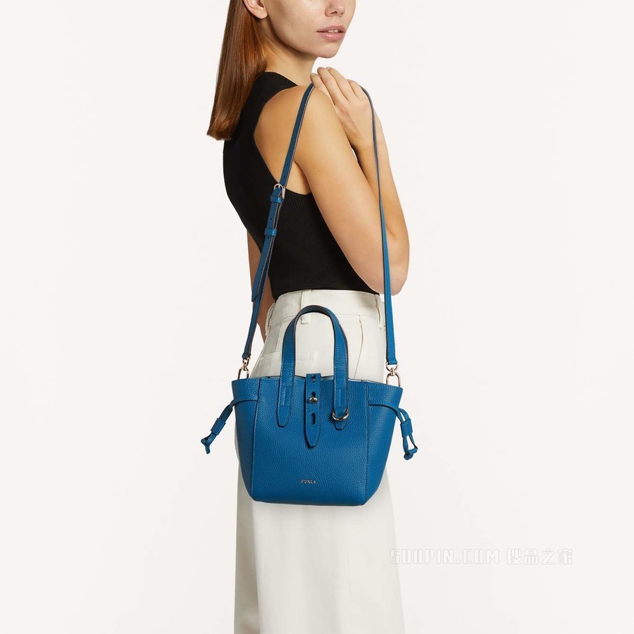 托特包 迷你款 Ottanio (Green) Furla Net