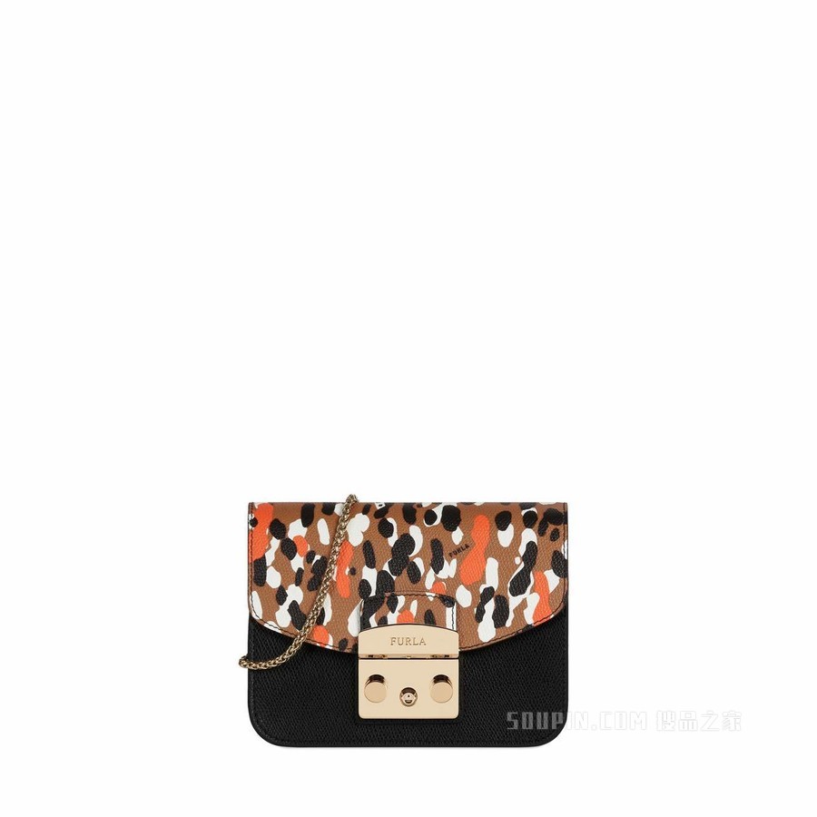 迷你斜挎包 Toni Cognac (Multicolour) Furla Metropolis
