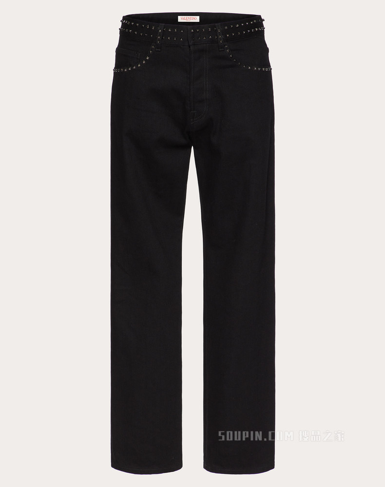 ROCKSTUD SPIKE牛仔裤
