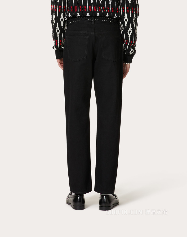 ROCKSTUD SPIKE牛仔裤