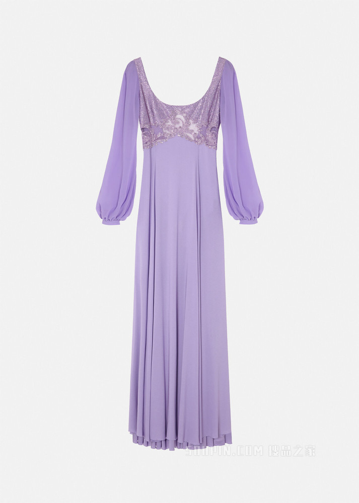 淡紫色礼服