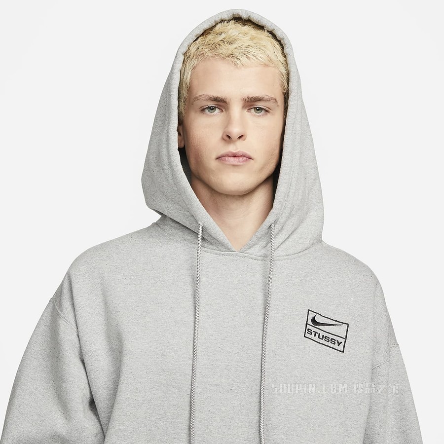 Nike x Stüssy 男/女套头连帽衫