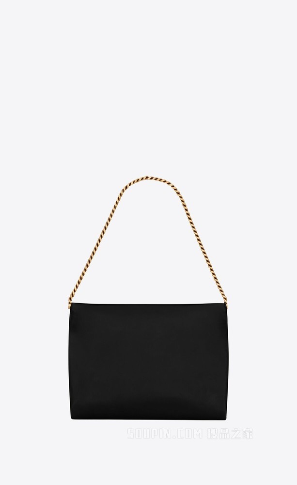 Fanny中号光滑皮革链条包