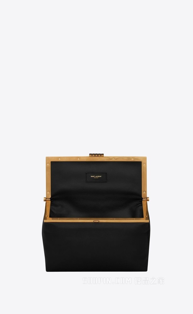 Fanny中号光滑皮革链条包