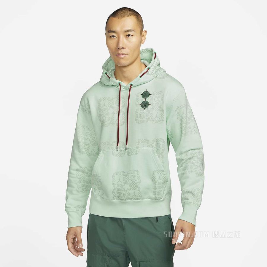 Jordan x CLOT 男子针织连帽衫