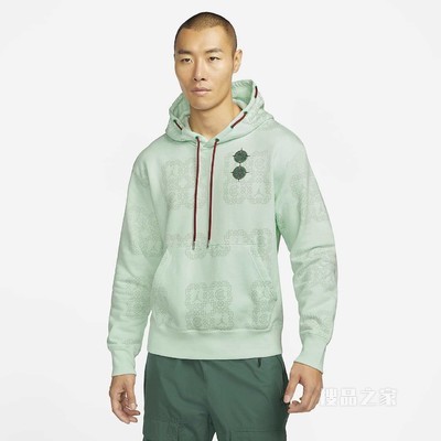 Jordan x CLOT 男子针织连帽衫