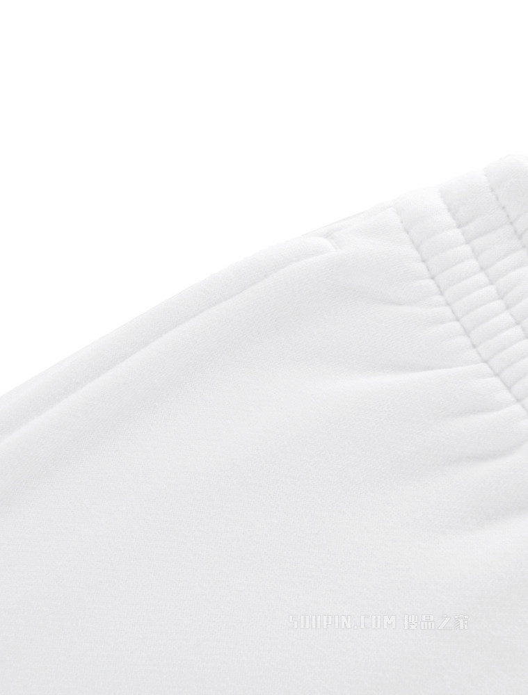 Calvin Klein 22春夏新款女士舒适松紧腰刺绣LOGO休闲短裤40WH103