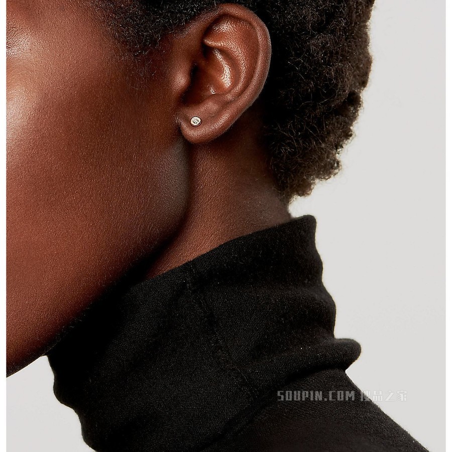 Elsa Peretti® 系列 Diamonds by the Yard™ 18K 玫瑰金耳环