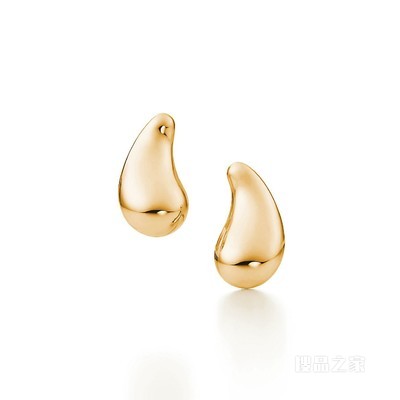 Elsa Peretti® 系列 18K 黄金 Teardrop 耳环。