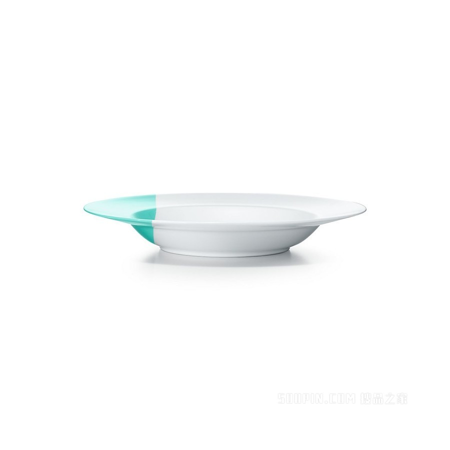 Color Block 系列骨瓷意大利面碗。