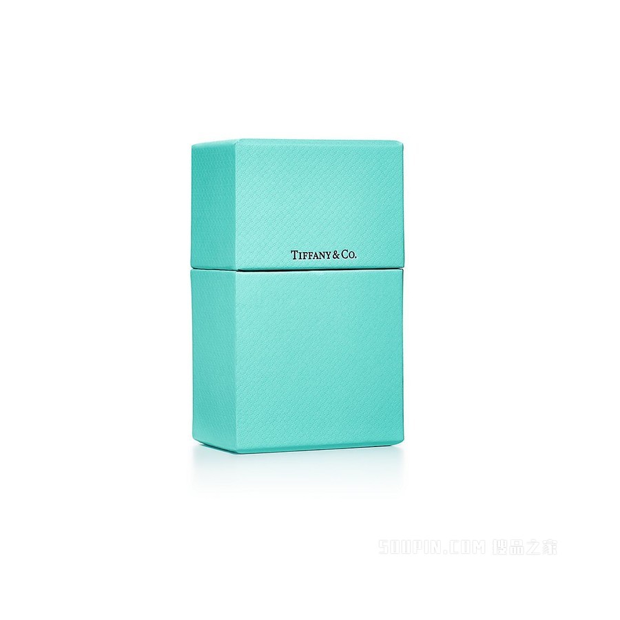 Tiffany Travel 系列扑克牌，搭配 Tiffany Blue® 蒂芙尼蓝色盒子。