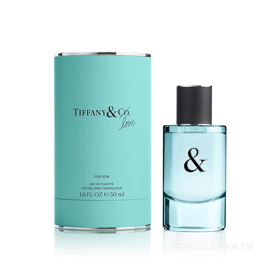 Tiffany & Love 系列男士香水，1.6 盎司。