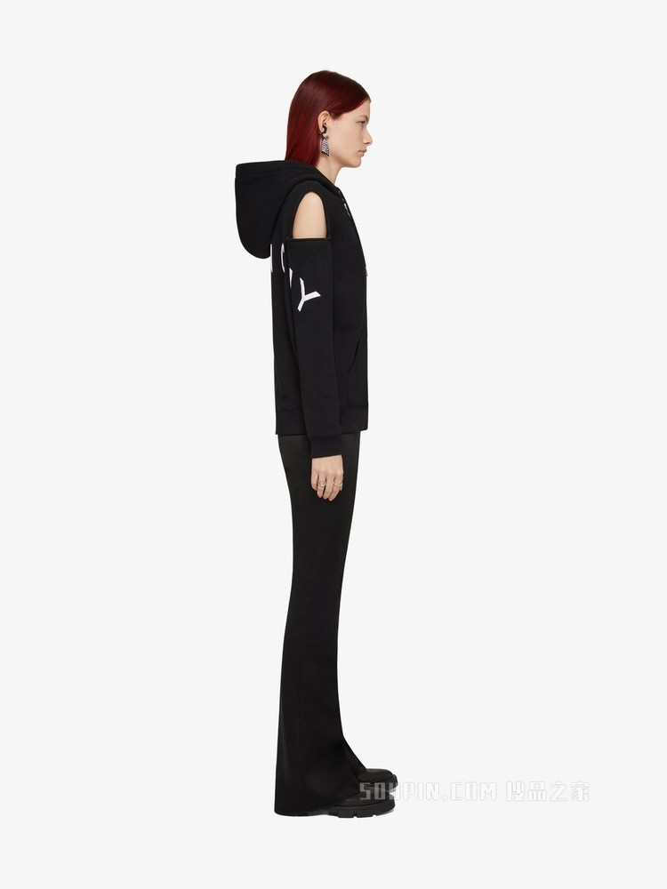GIVENCHY 4G LOGO拉链连帽卫衣