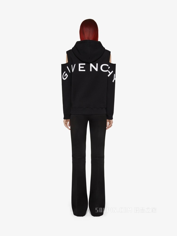 GIVENCHY 4G LOGO拉链连帽卫衣