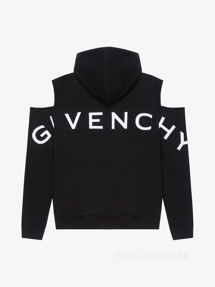 GIVENCHY 4G LOGO拉链连帽卫衣
