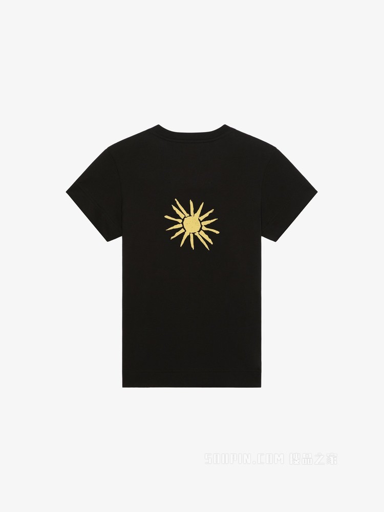 GIVENCHY 4G LOGO印花修身T恤