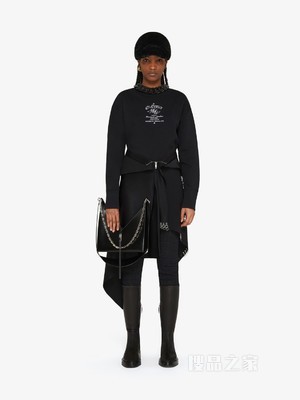 GIVENCHY MMW修身连帽衫