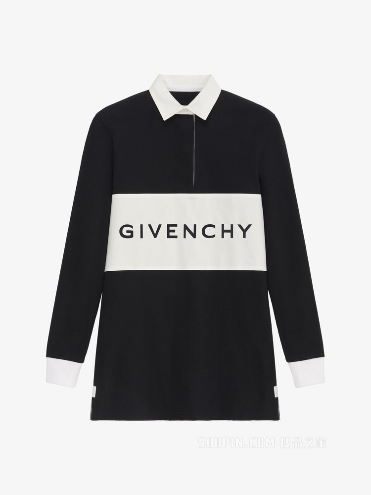 刺绣polo衫连衣裙